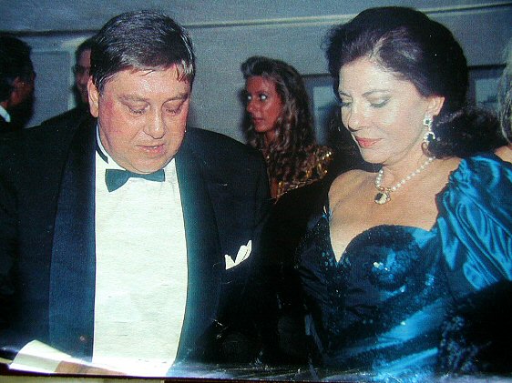 Soraya with her brother Bijan in later years
