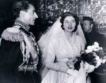 The wedding of the Shah and Soraya